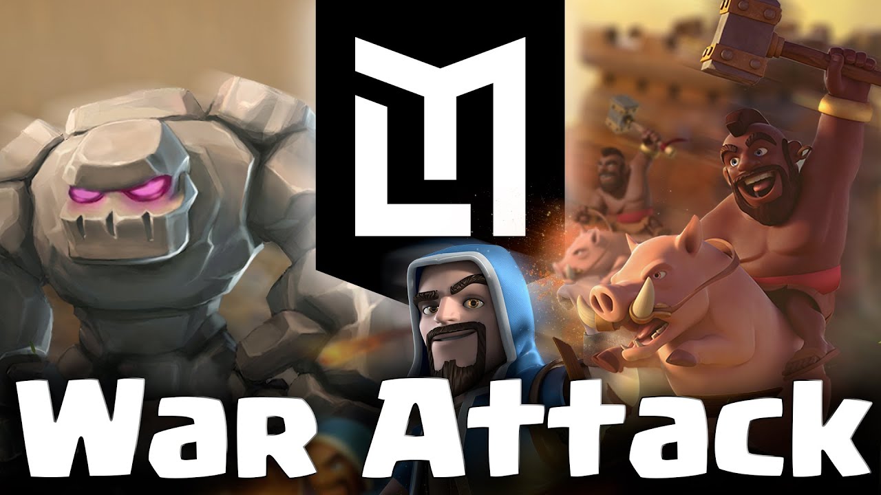 TH8 GoHo | 3 star attack | Clash of Clans | Clan Wars | quickclay vs Rebes_Maniac