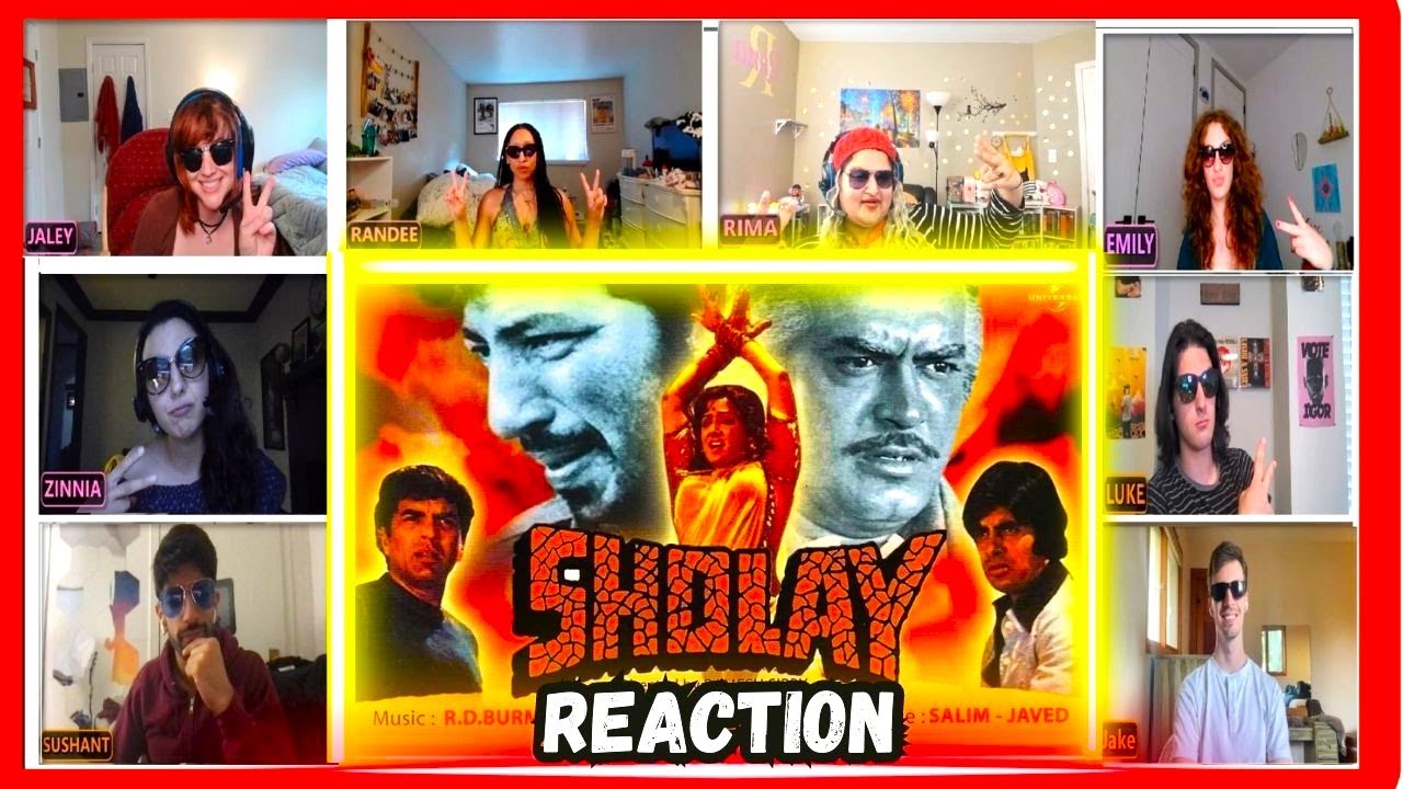 Sholay Trailer REACTION| Amitabh Bacchan| Dharmendra| Sanjeev Kumar| Amjad Khan