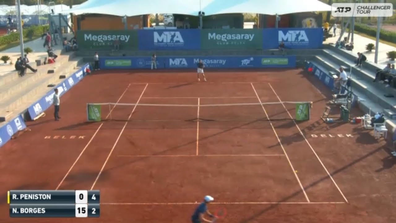 Ryan Peniston (GBR) vs Nuno Borges (POR) Antalya challenger Final