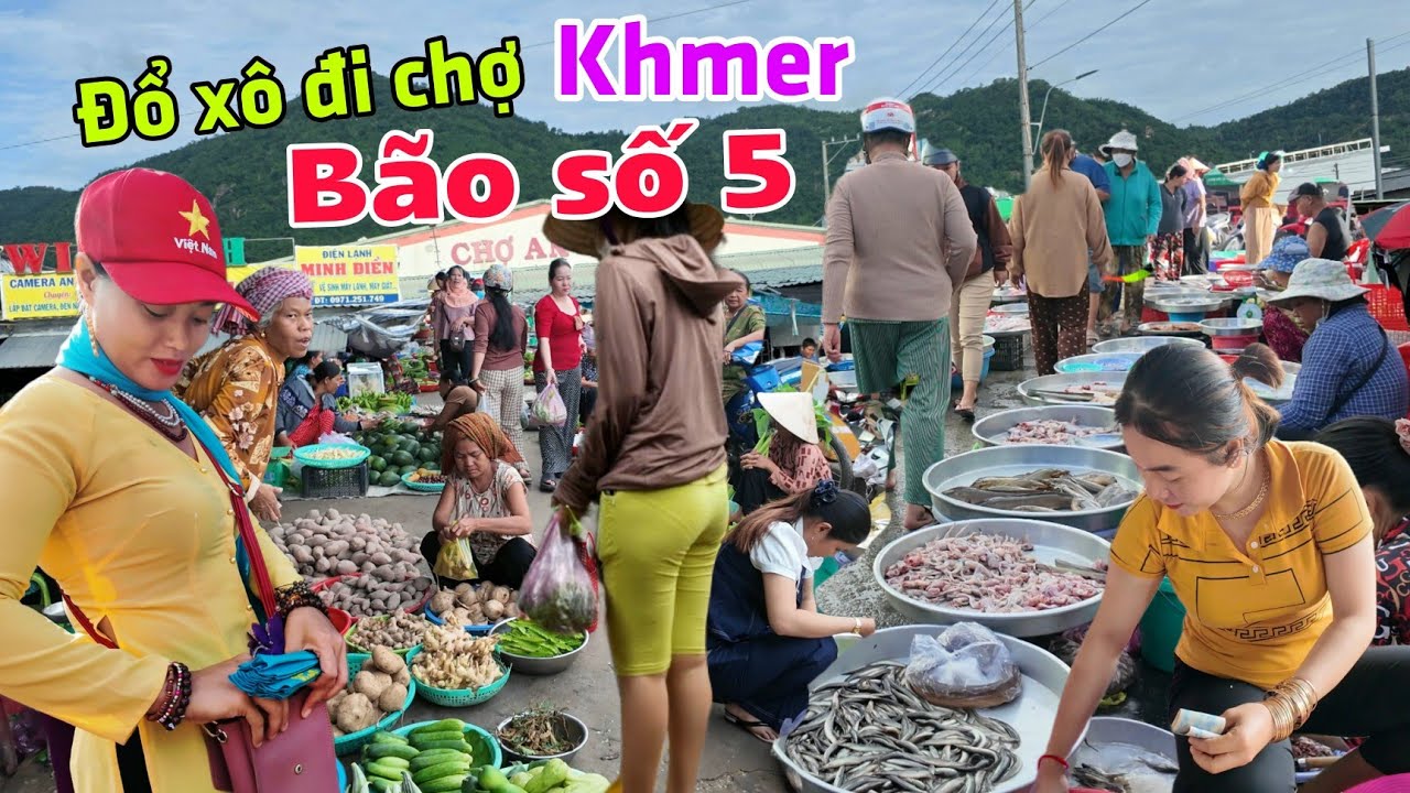 Đổ xô đi chợ Bão Số 5 - Không ngờ bán đầy cá đồng mùa lũ vùng 7 núi An Giang