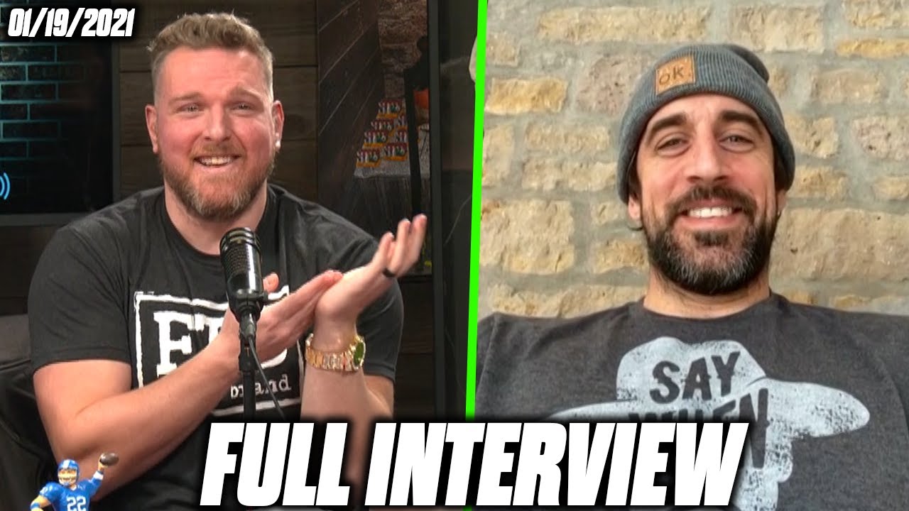 Pat McAfee & Aaron Rodgers Talk Rodgers Going Viral, Beating The Rams, and Matchup With Brady