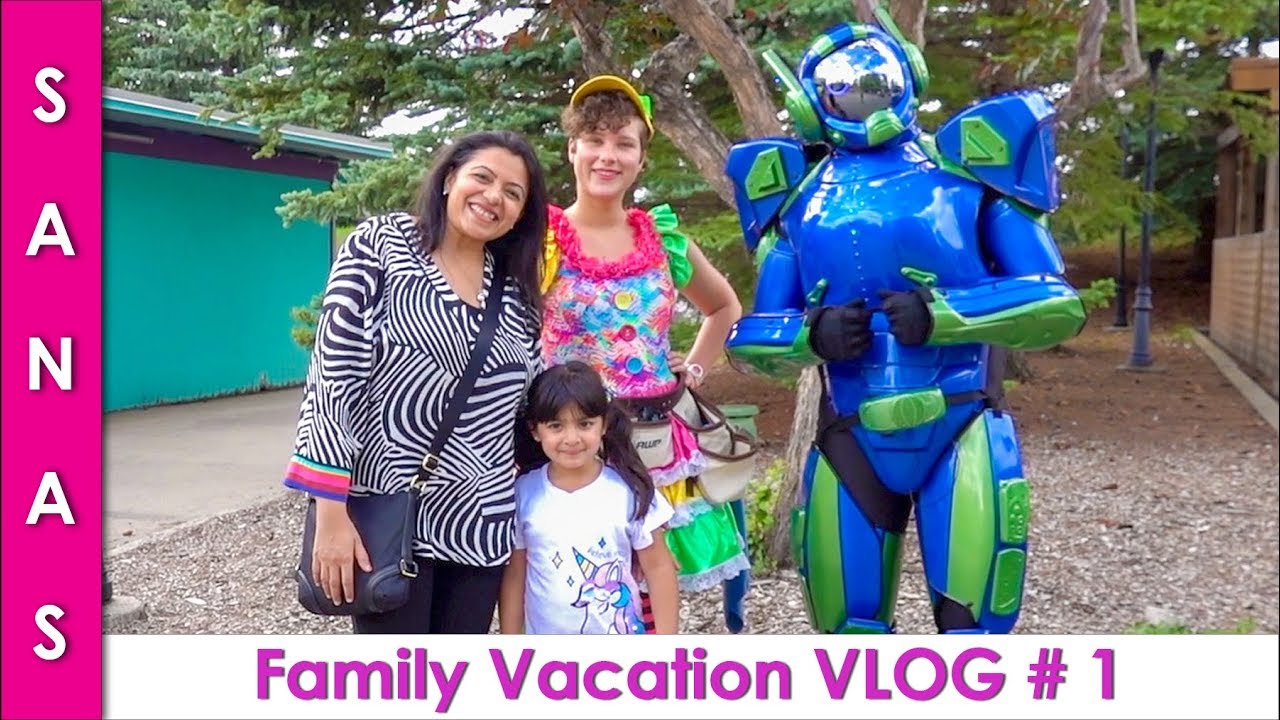 Family Vacation VLOG Calaway Park Calgary Canada in Urdu Hindi - SKS