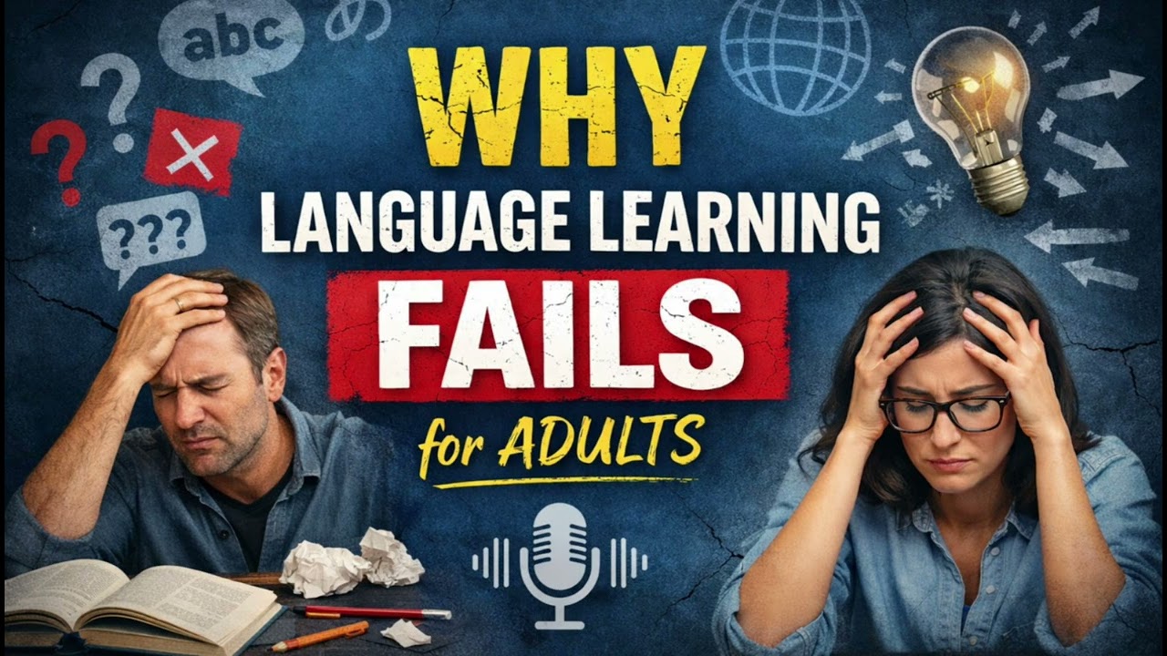 Why Language Learning Fails for Adults | The My Language Classes Podcast