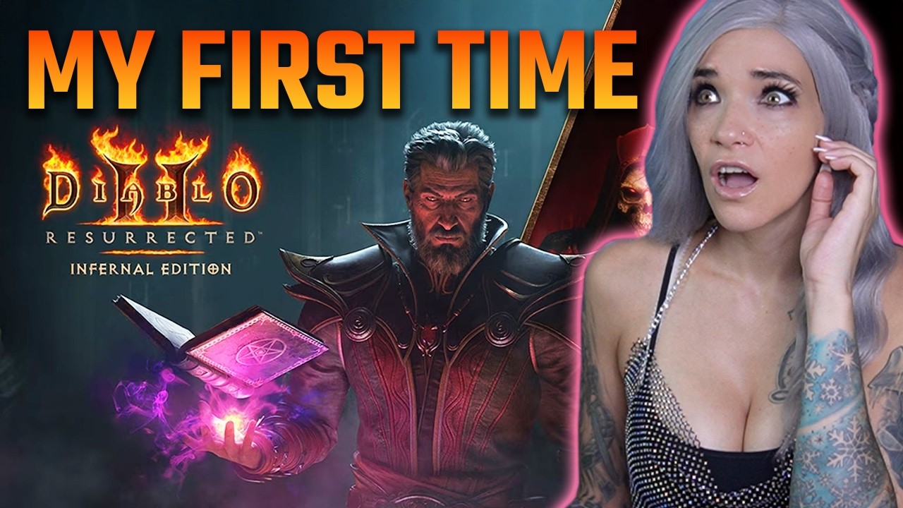 My 1st time playing DIABLO II | Trying out new class WARLOCK
