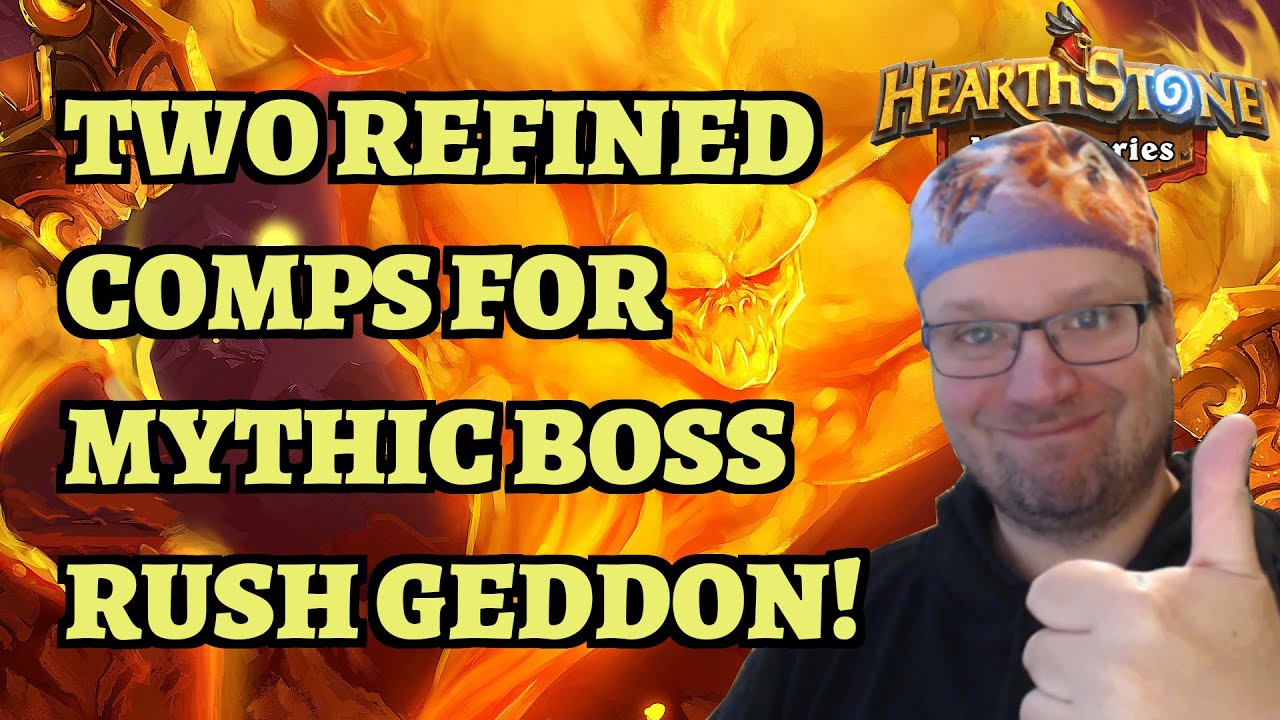 Two REFINED COMPS for Level 220 Baron Geddon - Hearthstone Mercenaries Mythic Boss Rush