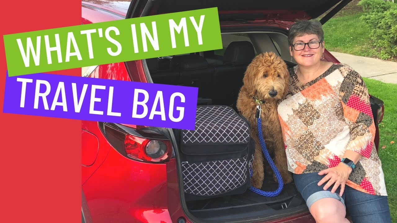 🚗 QUILTER'S PACKING LIST - What's in my Travel bag? 🧳