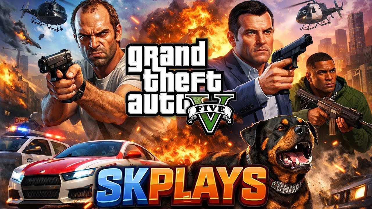 🔴 WELCOME TO THE WORLD OF GTA MAMEY 🔴 | HEIST PANROM | SKPLAYS IS LIVE