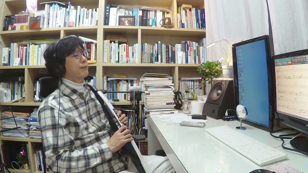 꿈(조용필). AE-20 에어로폰 전자색소폰 연주