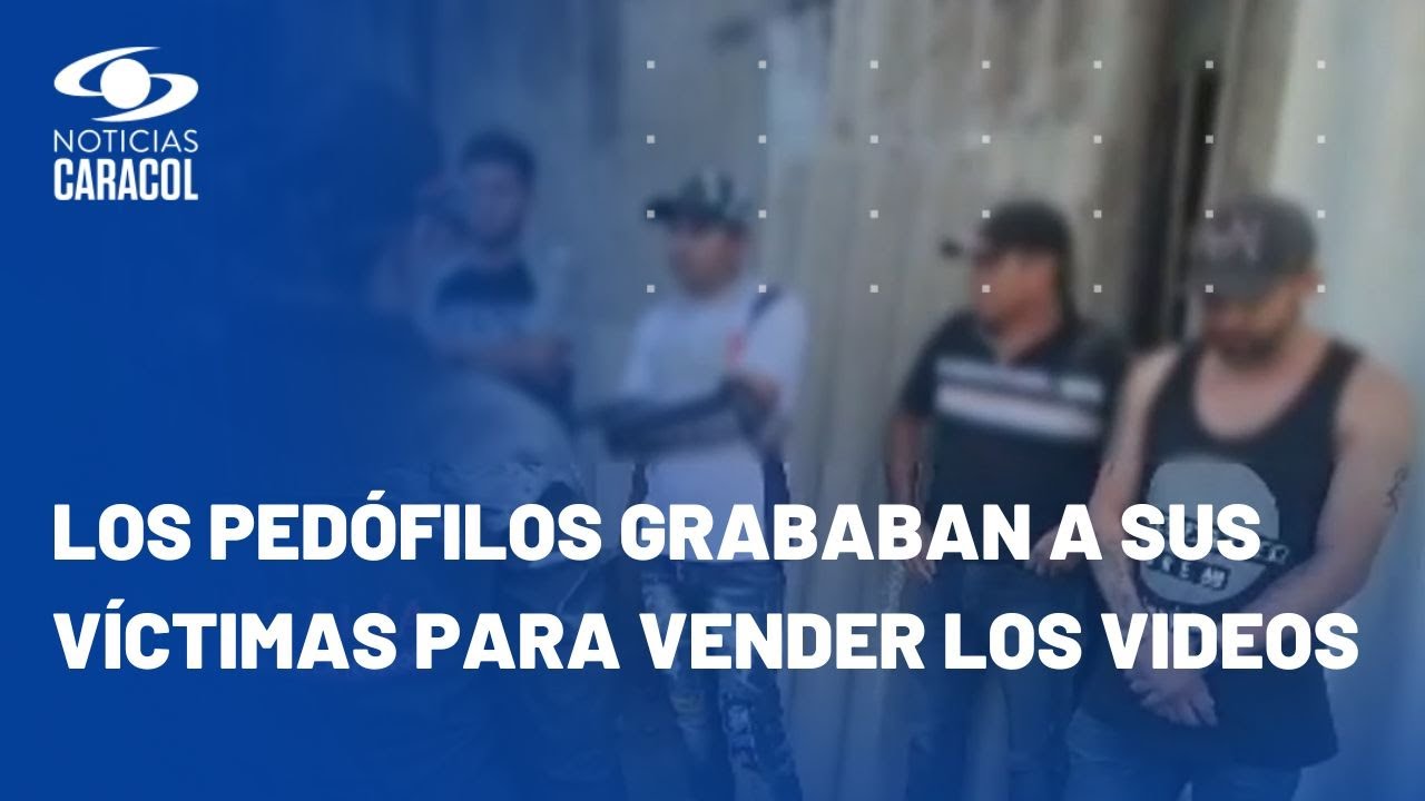 Red de pedofilia que sometía a menores de edad cayó en un operativo