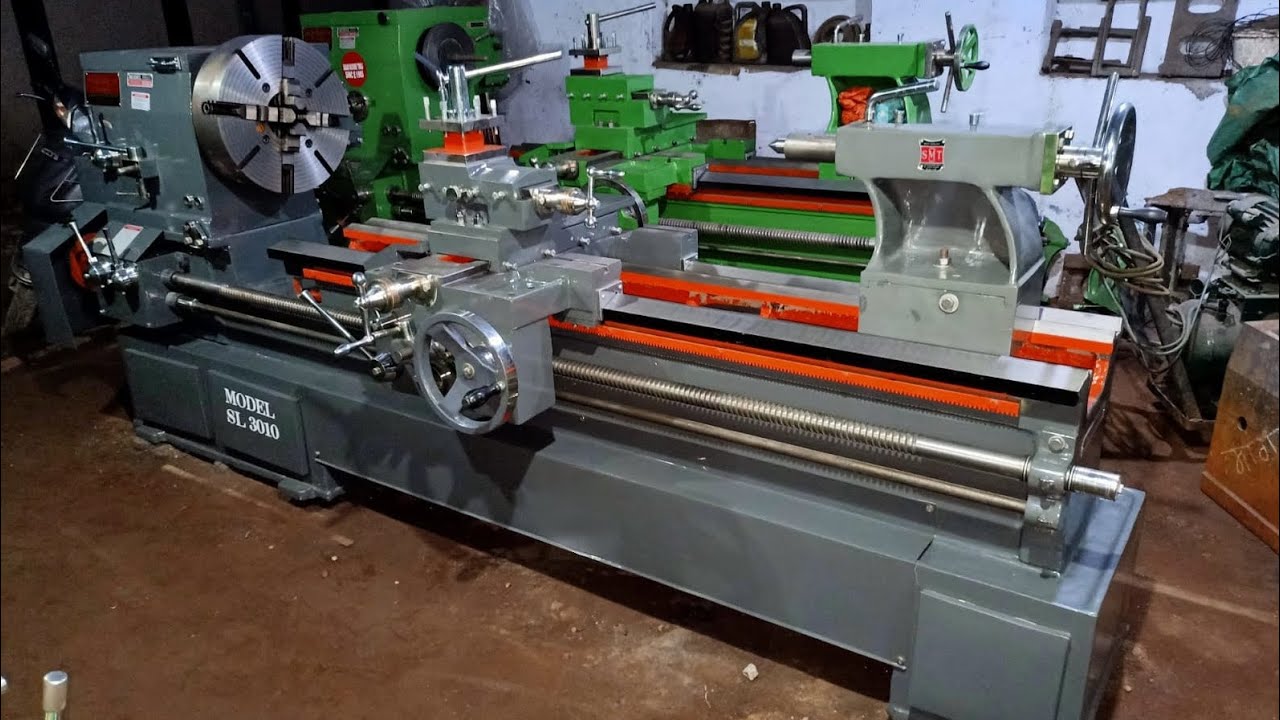 10 Ft Heavy Duty Lathe Machine Sagar Brand. Sagar Machine Tools Batala Punjab.