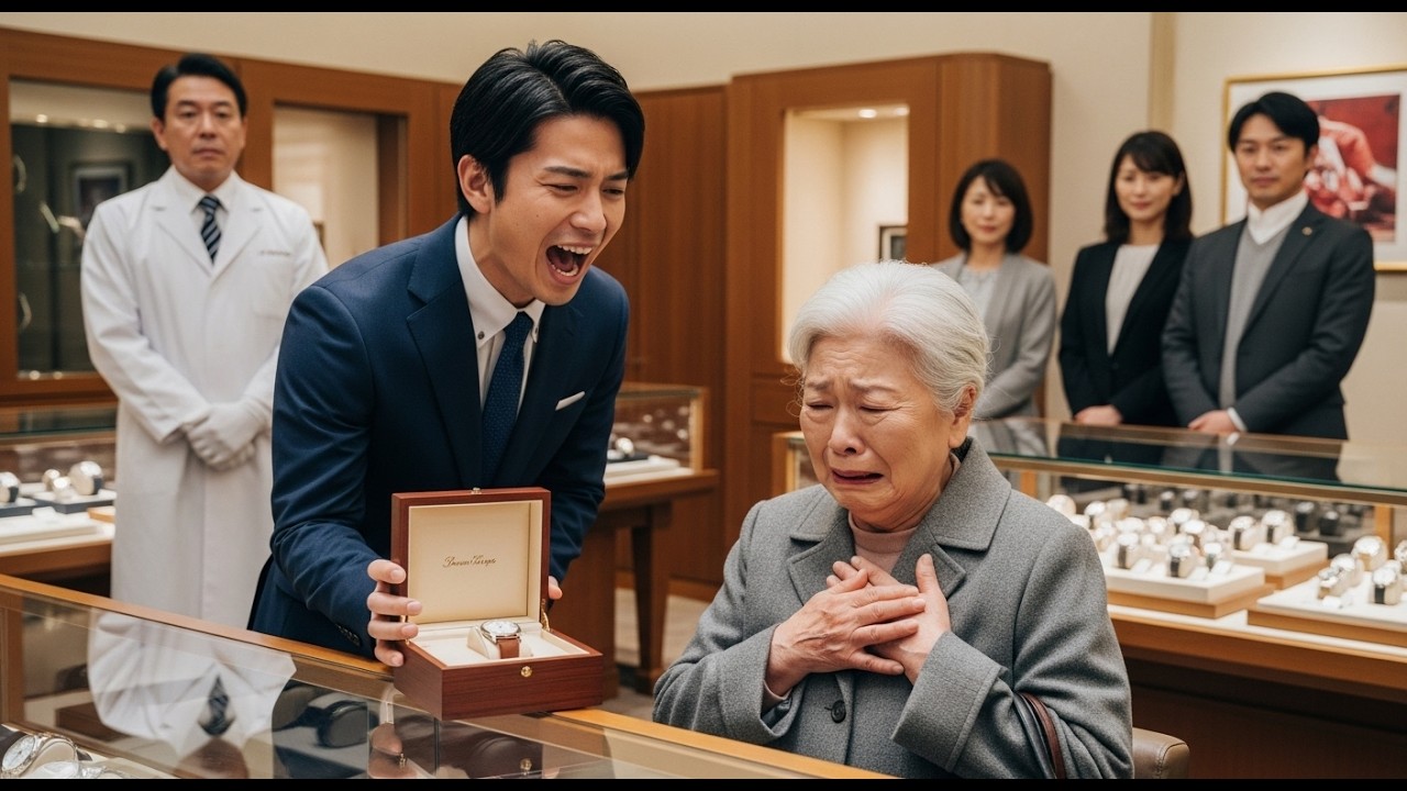 全財産7万の貧困老婆、夫の形見時計を買取店でバカにされる...だが数億円の価値が判明すると・・・！