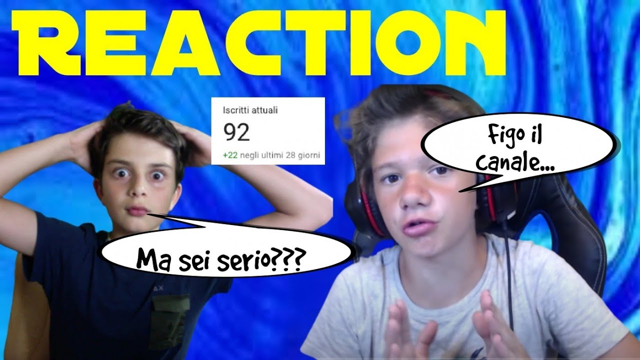 Raga sono famosooo!!!!!!!!!!! ALECLASHER giudica il mio canale^^^ Ema & Aleclasher- Reaction ITA