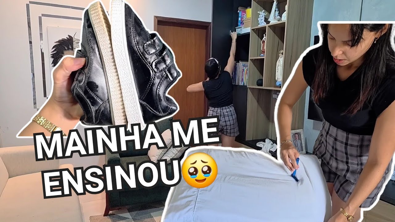 MINHA MÃE ME ENSINOU ISSO… NUNCA VOU ESQUECER 🥹 | FAXINÃO