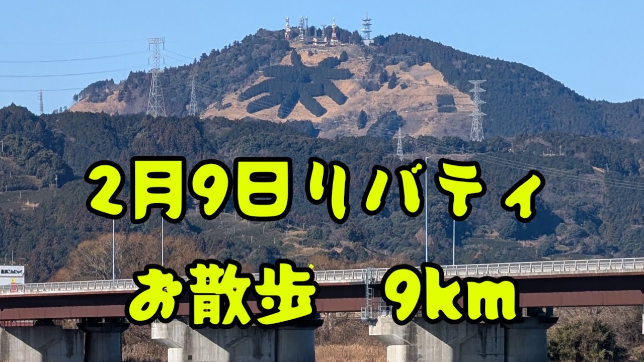2月9日リバティお散歩9km