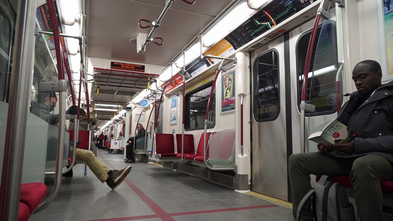 TTC Yonge-University-Spadina Line Toronto Rocket （Queen→Union）【FHD】