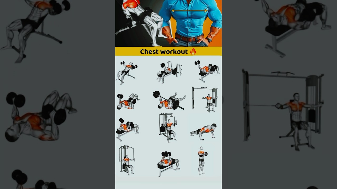 Chest workout exercises #gymfitnessmotivation #youtubeshorts #gymshorts #gymworkout #gymfitness