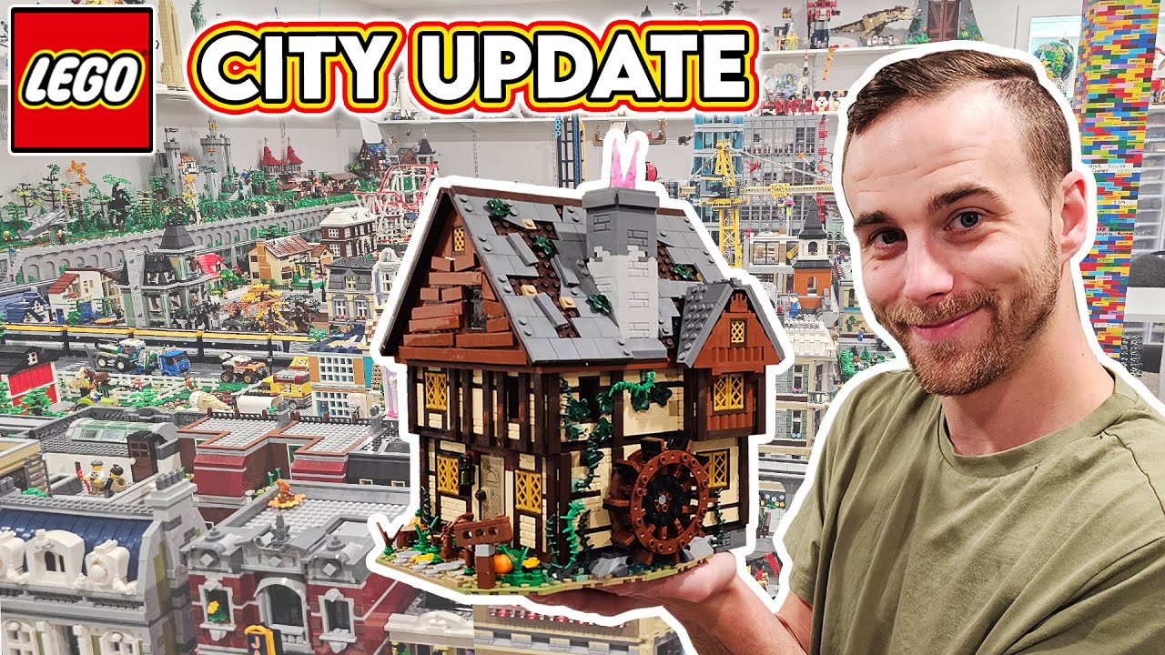 LEGO City Update! Placing the Hocus Pocus Cottage!