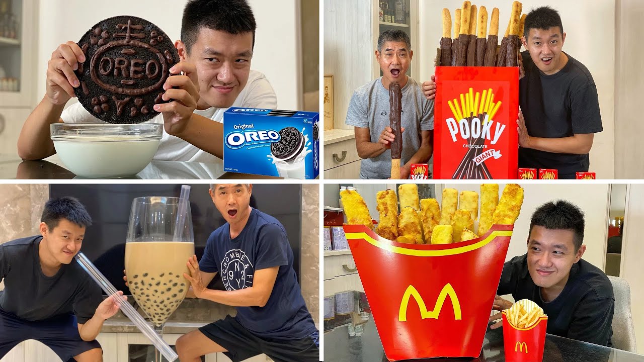 受歡迎的巨大食物！popular huge food！