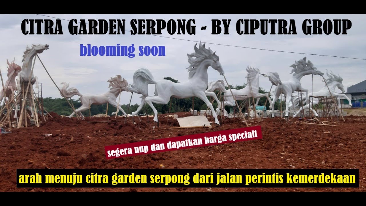 arah menuju citra garden serpong by ciputra group rumah dekat stasiun