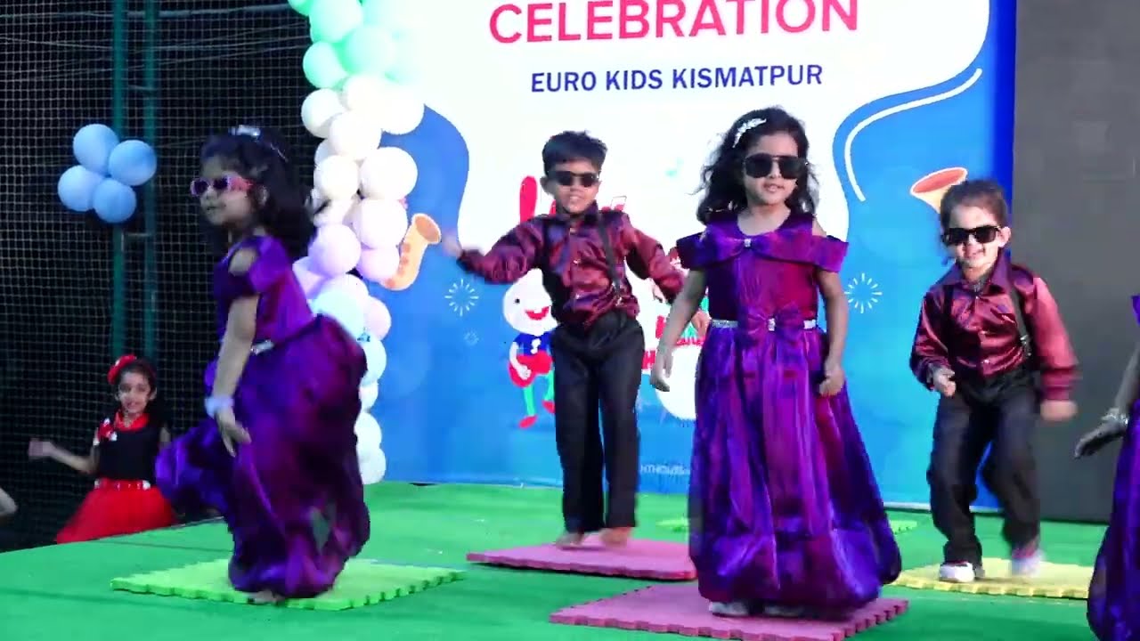 Nursery Dance Performance 2 - Annual Day 2026 - Eurokids Kismatpur