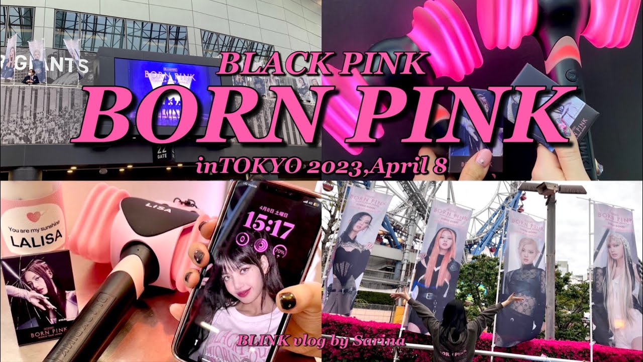 【BLINK VLOG】BLACKPINK WORLD TOUR [BORN PINK] JAPAN 2023.04.08 🖤🩷