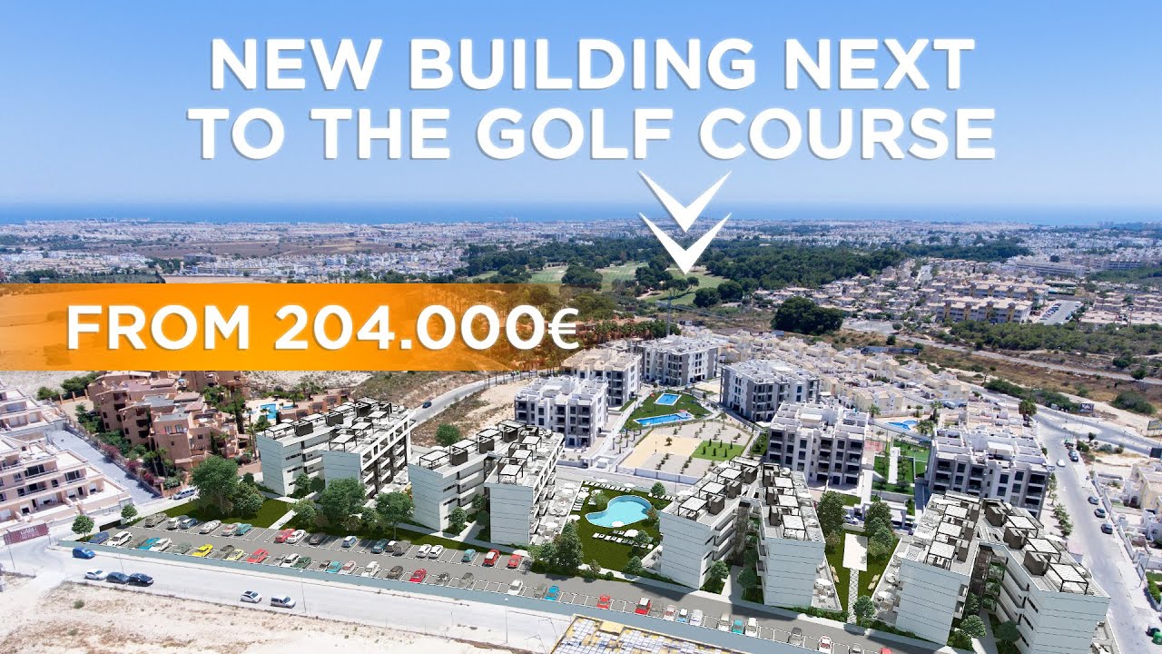 Property in Spain 🌴 Apartment in a new building close to the golf course in Spain in Orihuela Costa