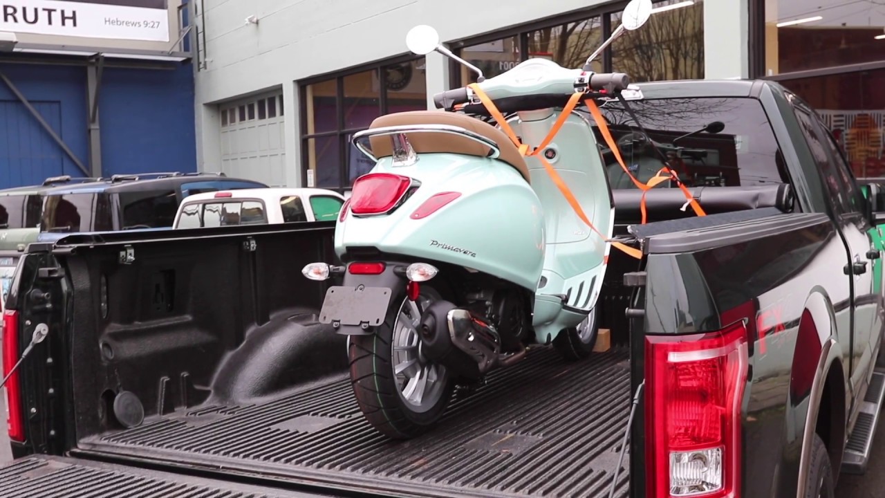 Jeff's new Vespa Primavera 150