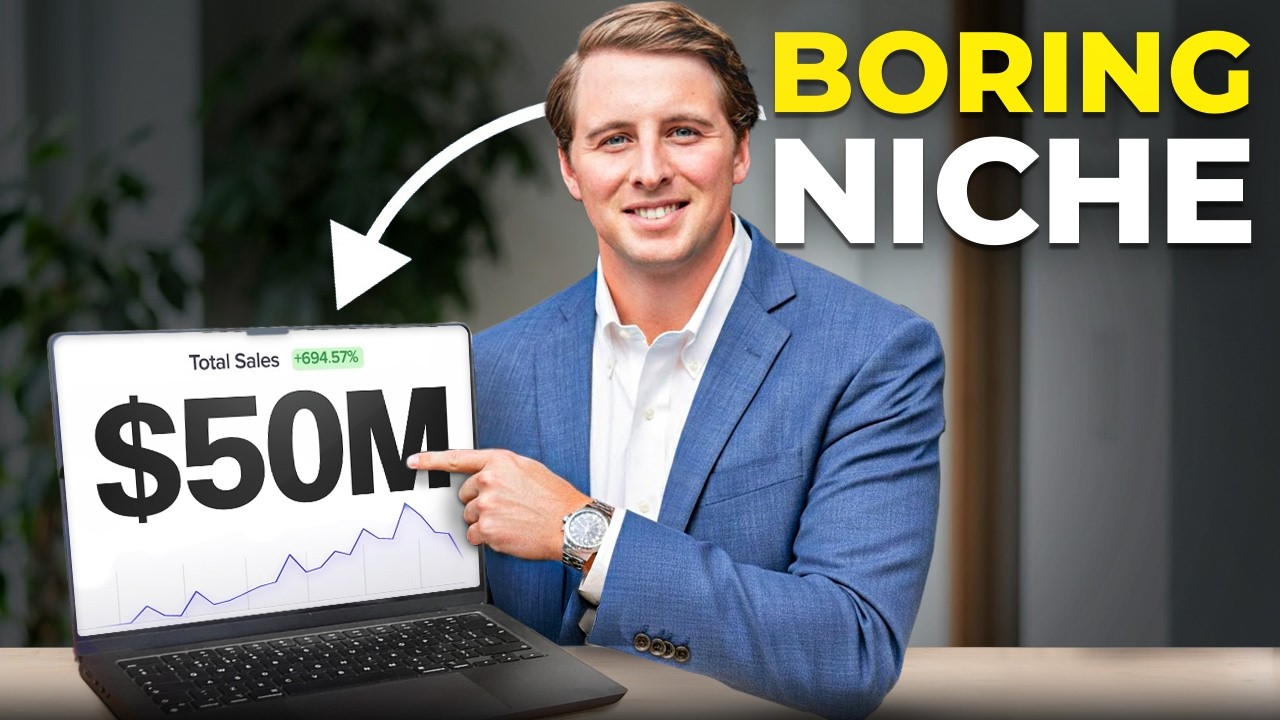 He Turned a Boring Niche into a $50m yr Business