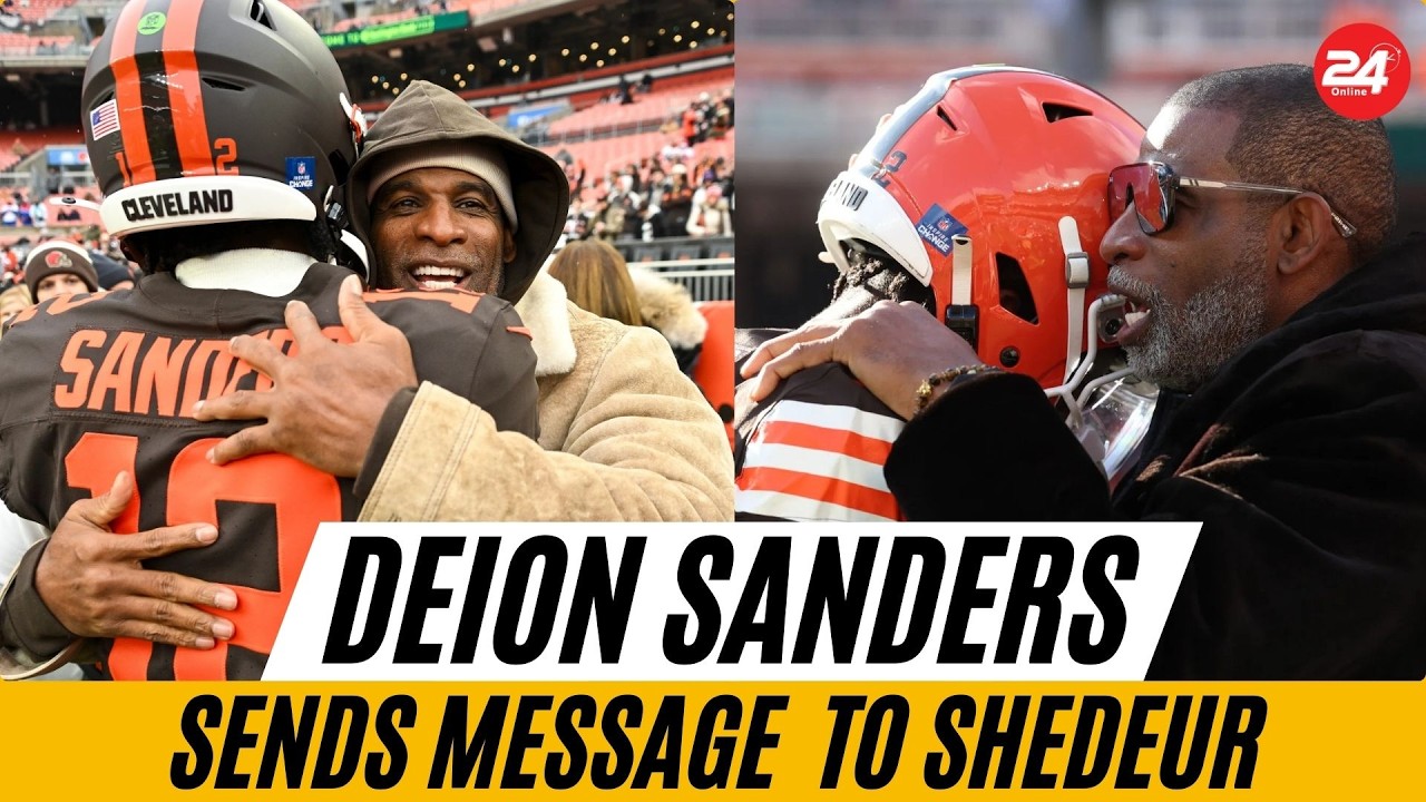 Deion Sanders sends message  to Shedeur that could shape Browns’ QB battle