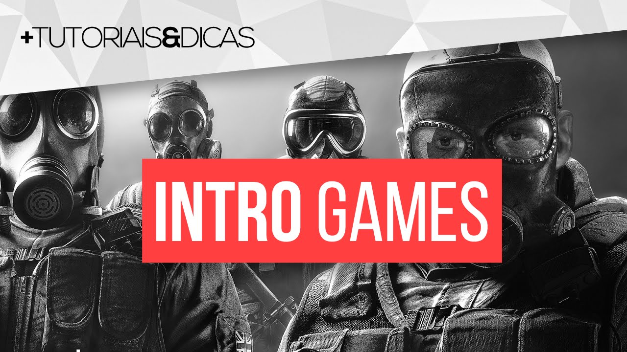 Como criar INTRO PROFISSIONAL para CANAL de GAMES pelo CELULAR - Tutorial