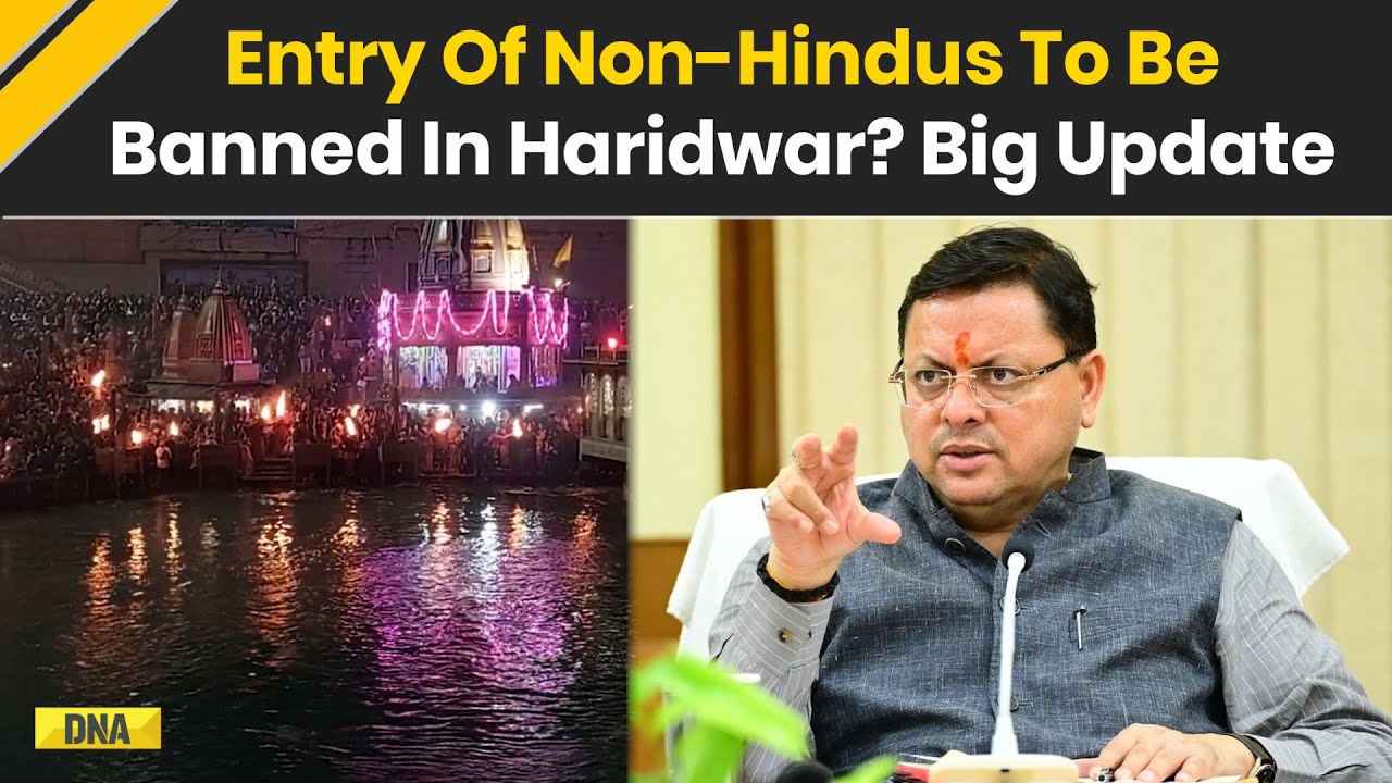 Uttarakhand Govt Mulls Banning Non-Hindus' Entry In 105 Ghats Of Haridwar After Demand Raised By...