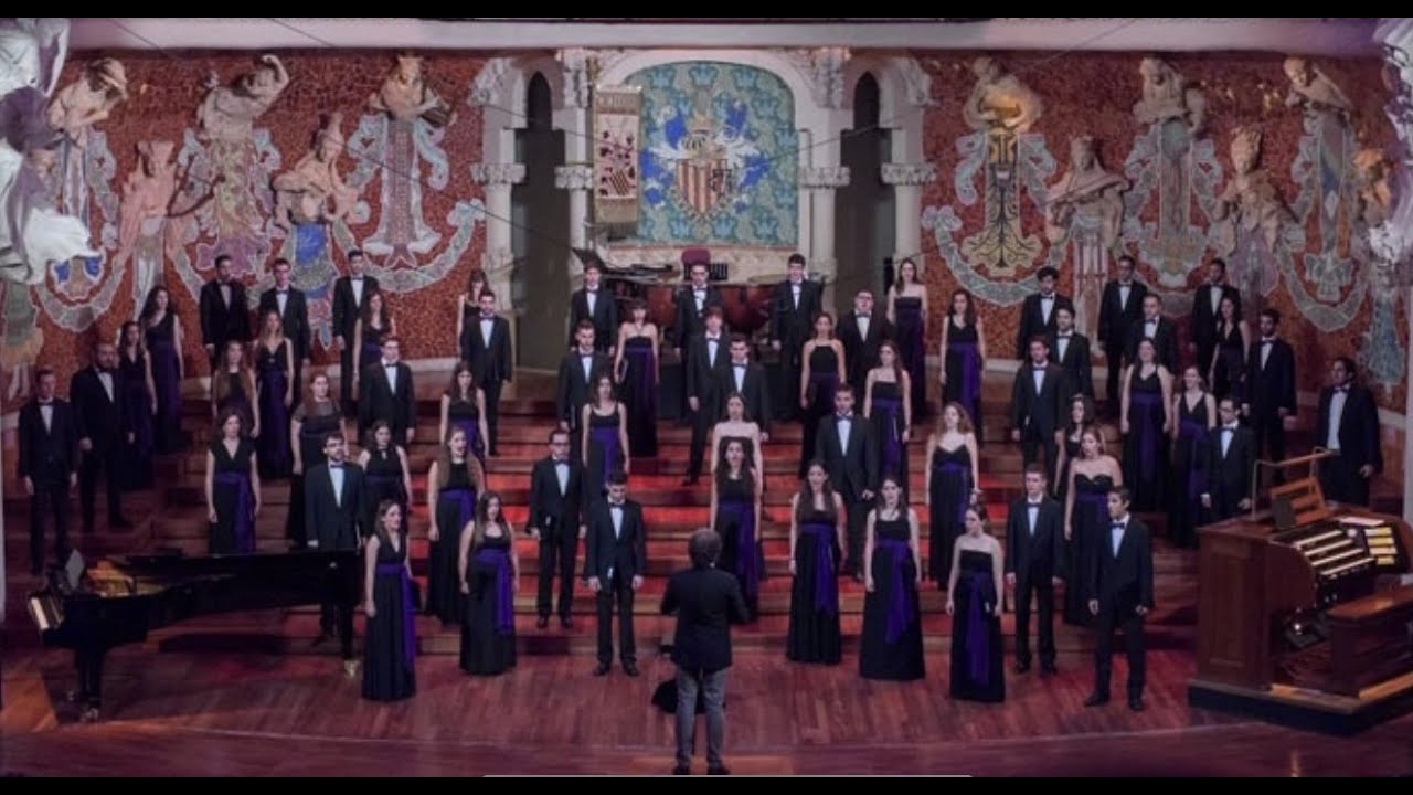 La marxa dels Reis d’Orient (nadala provençal). Cor Jove de l’Orfeó Català. Esteve Nabona, dir.