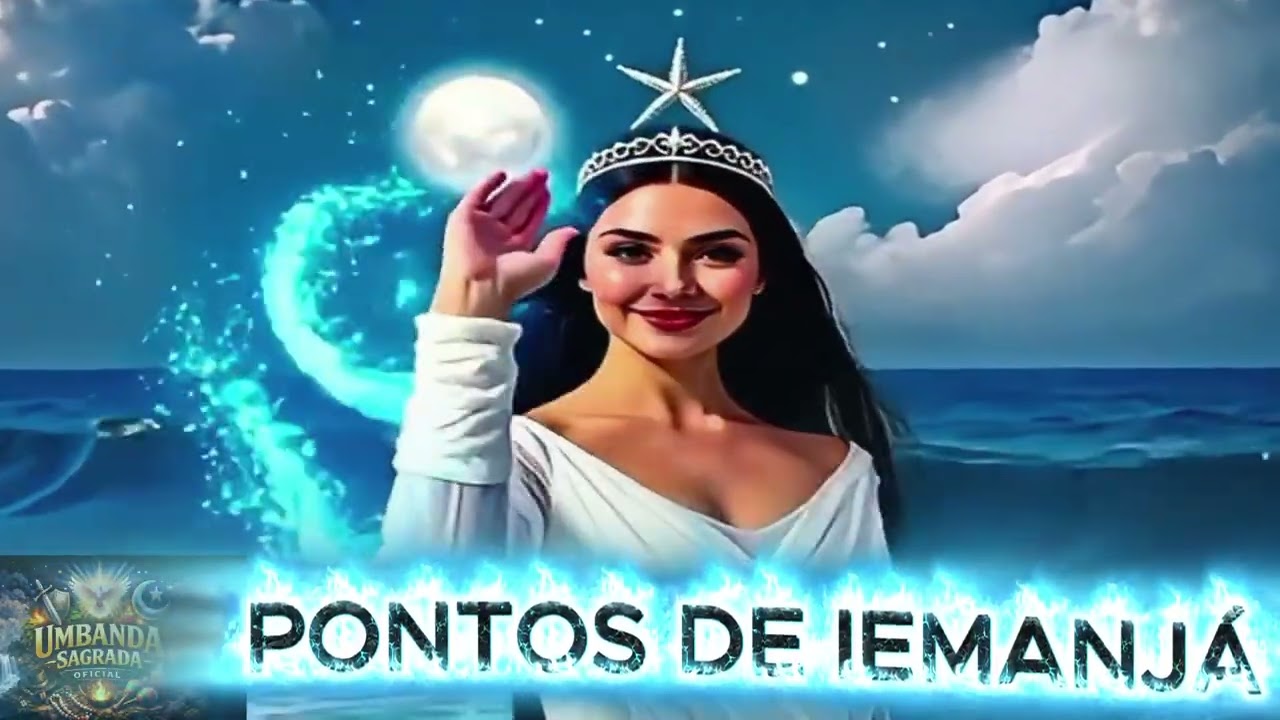 PONTOS DE IEMANJÁ – UMBANDA SAGRADA 🌊 ATABAQUE, AGOGÔ E PALMAS | RITMO DE TERREIRO