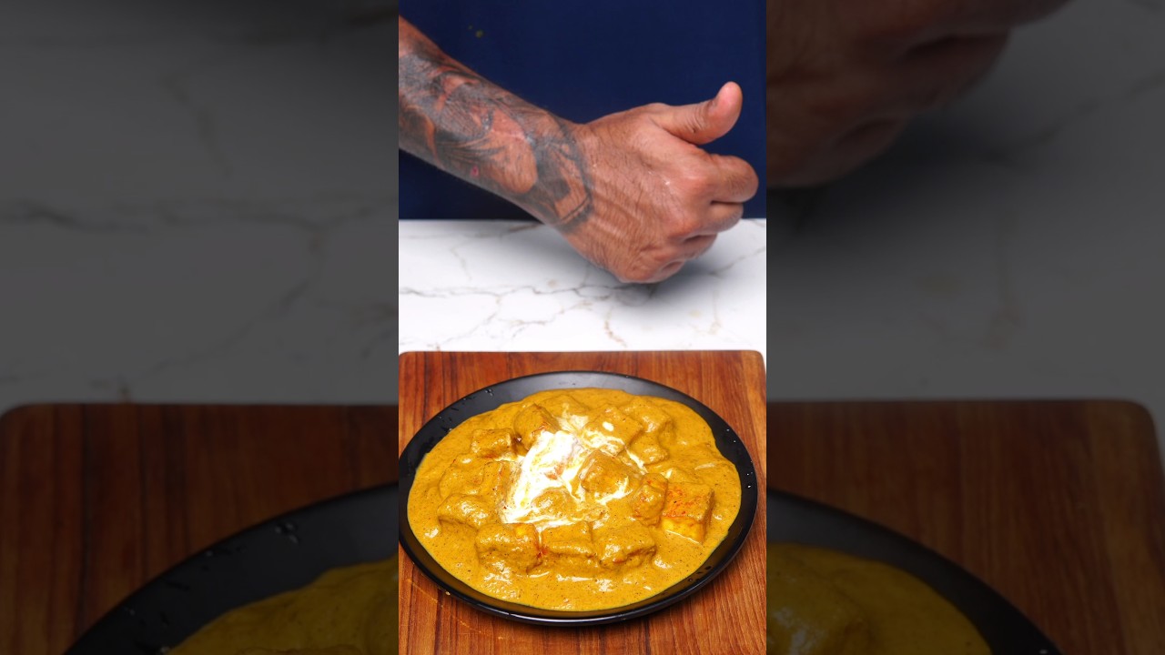 Paneer Butter Masala Recipe | Creamy and Aromatic Indian Delight | ASMR #shorts