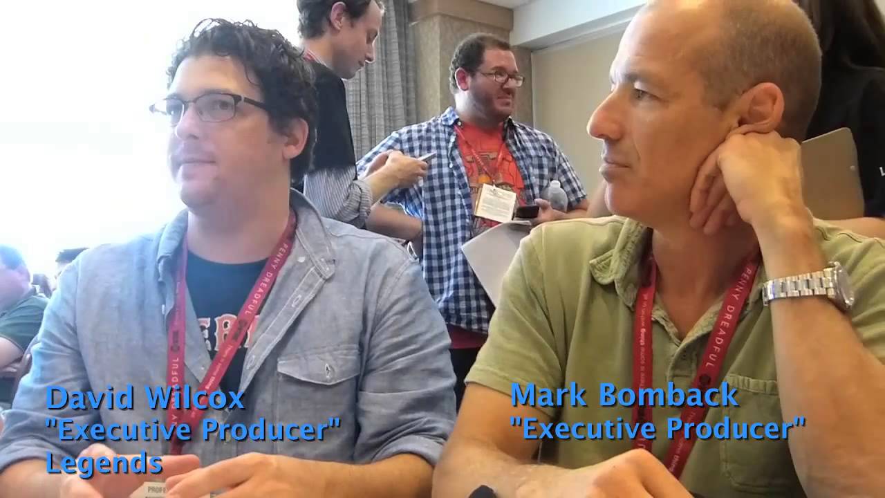 SDCC2014: Mark Bomback & David Wilcox executive producers of Legends
