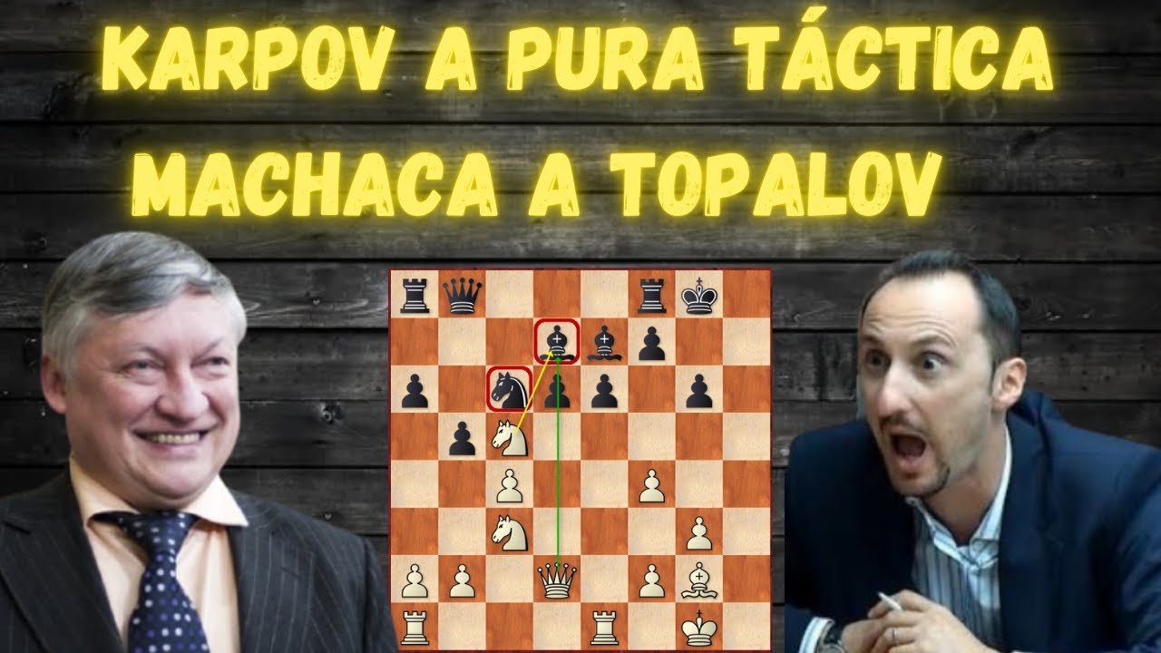 LA MEJOR PARTIDA DE KARPOV EN EL MEJOR TORNEO DE KARPOV