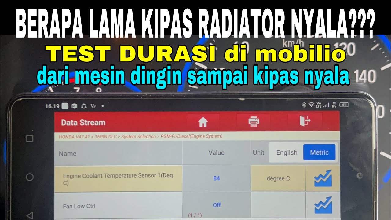 BERAPA MENIT KIPAS RADIATOR NYALA???