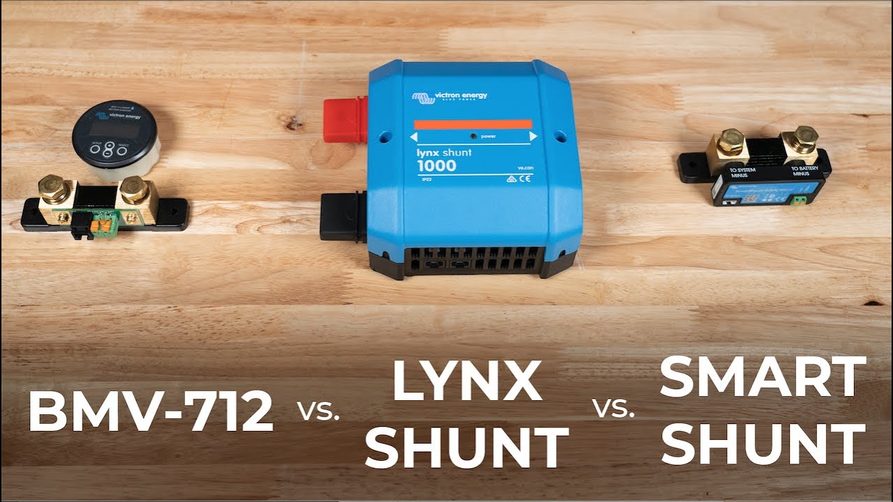 SmartShunt против BMV-712 против Lynx Shunt