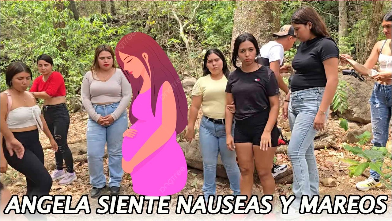 Angela esta padeciendo de nauseas😮😲Esta embarazada!!