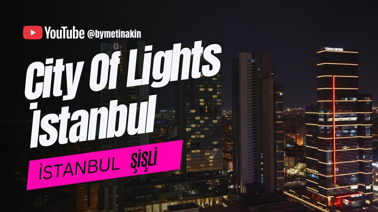 City Of Lights İstanbul | 4K | Dji Mini 5 Pro