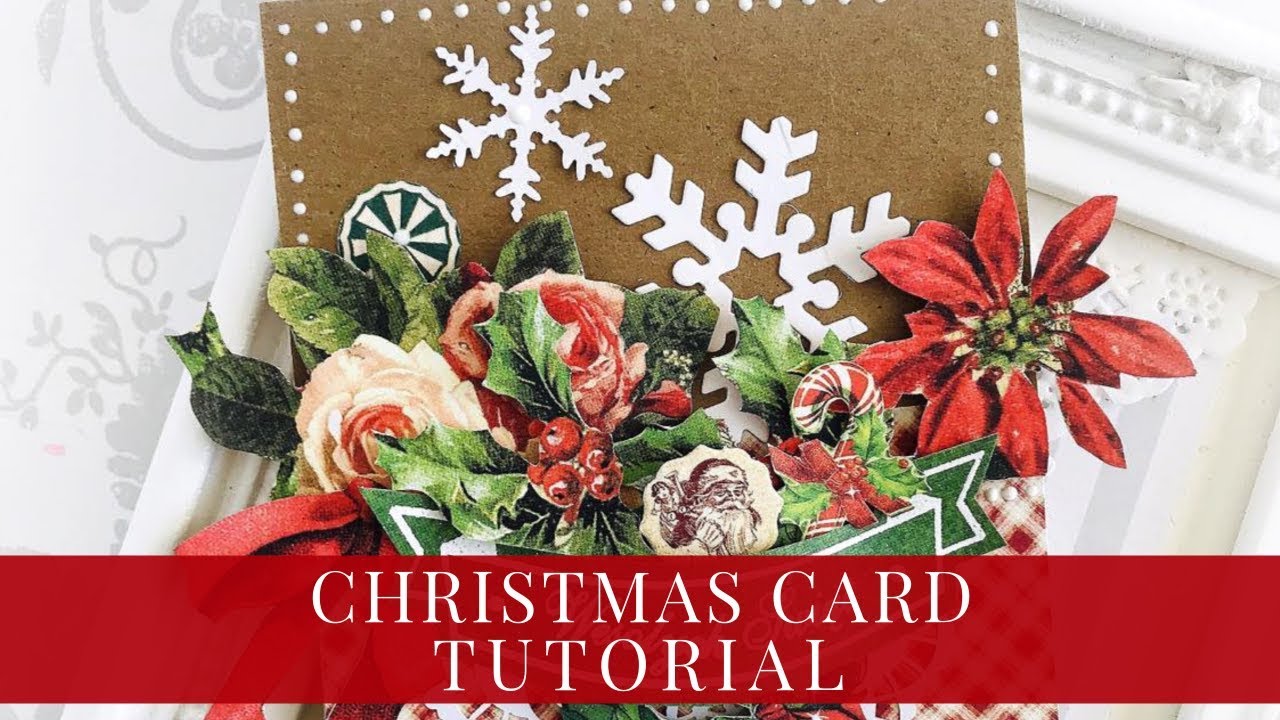 Christmas Card Set Tutorial for Graphic 45 by Aneta Matuszewska