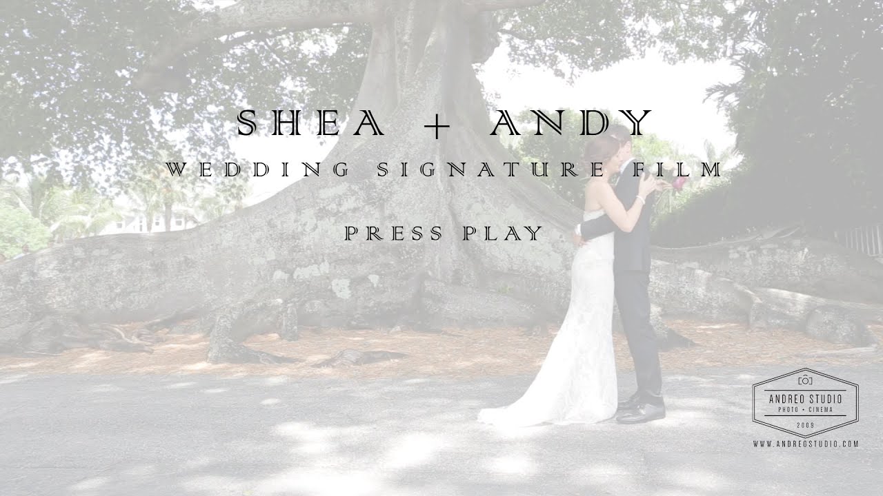 West Palm Beach Wedding Cinematographers | Shea + Andy Feature Film | Harriet Himmel Theater