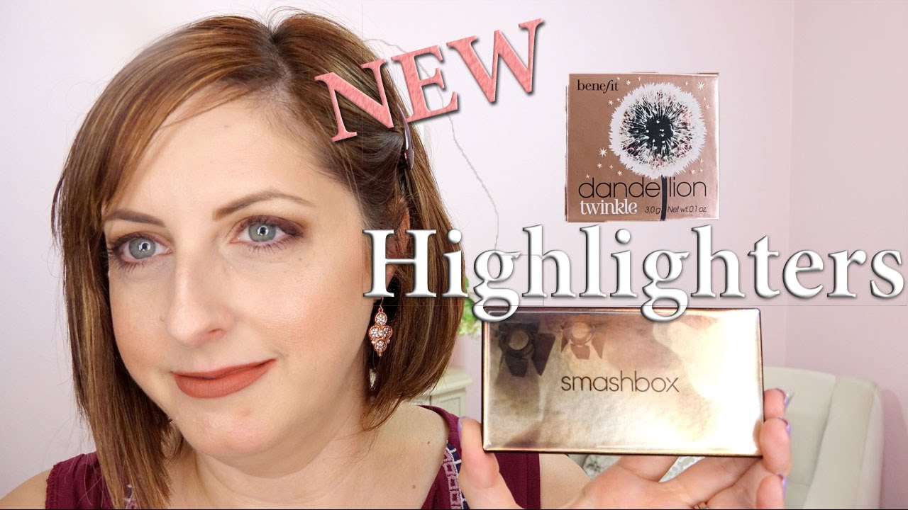 New Highlighters!  Smashbox Spotlight Palette and Benefit Dandelion Twinkle