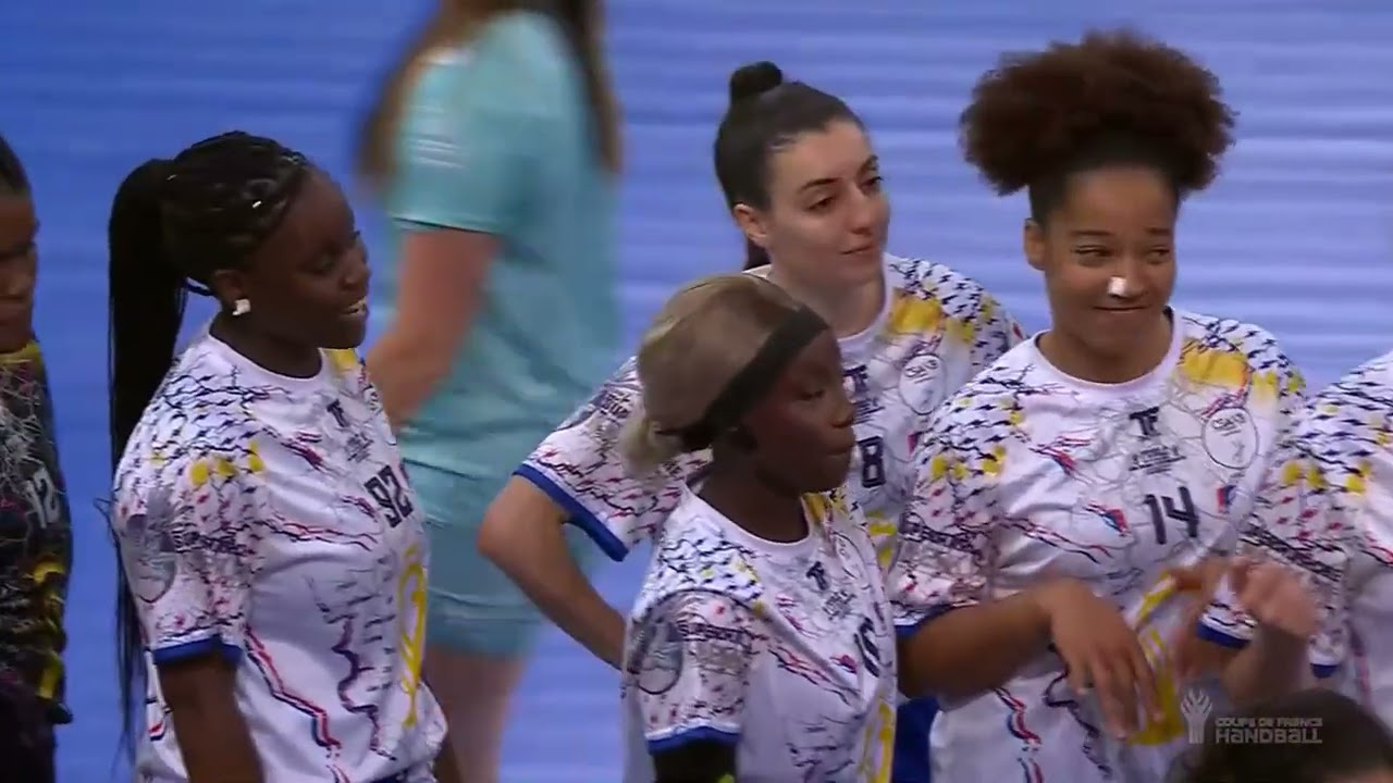 finale de la coupe de France  10/06/2023. Bercy . Nim'arguerittes/ KB handball
