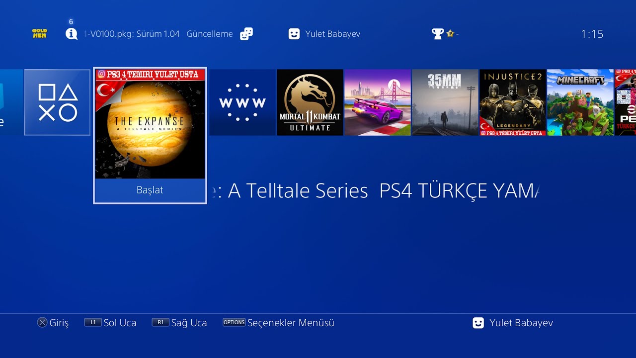 The Expanse  A Telltale Series  PS4 TÜRKÇE YAMA