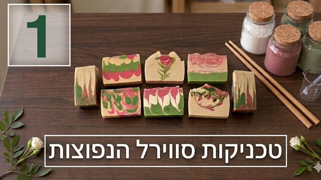Приготовление Натурального Мыла - Общие Методы Вихревой Заливки (Свирлы, Swirls) часть1