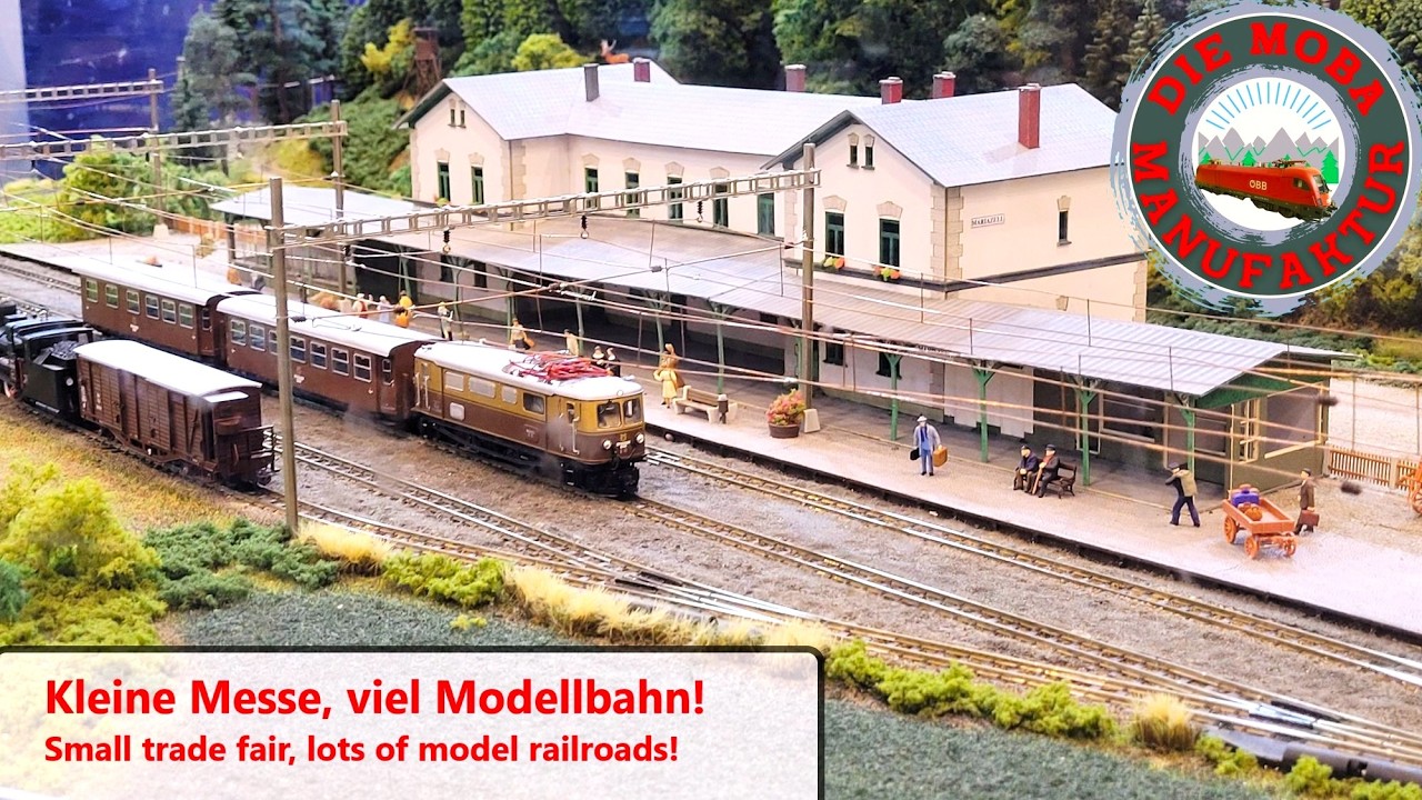 Kleine Messe mit VERDAMMT VIEL Modellbahn - Modellbautage Tulln 2025 - Modelleisenbahn H0 1/87