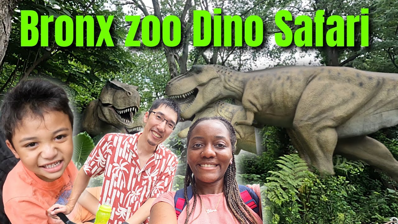 New York BRONX ZOO DINOSAUR  SAFARI family adventure! | Living with Autism 
