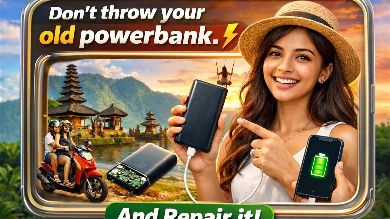 Repairing my mini powerbank