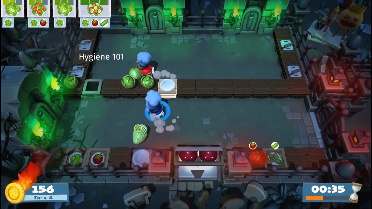 We are playing another amazing game together - Overcooked 2